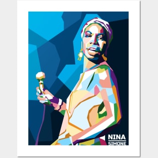 Abstract Popart Nina S in WPAP Posters and Art